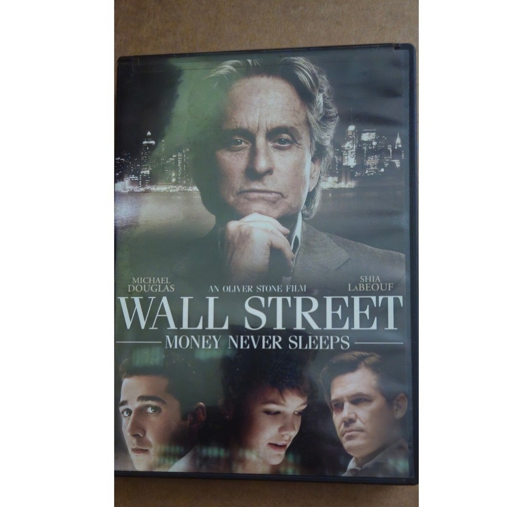 Wall Street Money Never Sleeps DVD 2010 Michael Douglas Shia LaBeouf Drama Movie